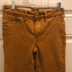 Anthropologie high rise skinny cords